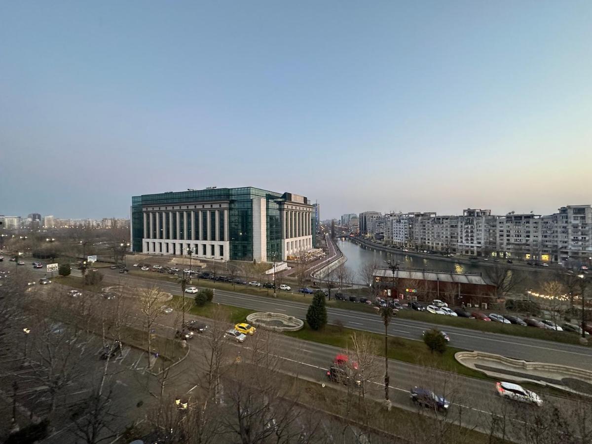 Unirii Lake Tribunal Bukares Bagian luar foto